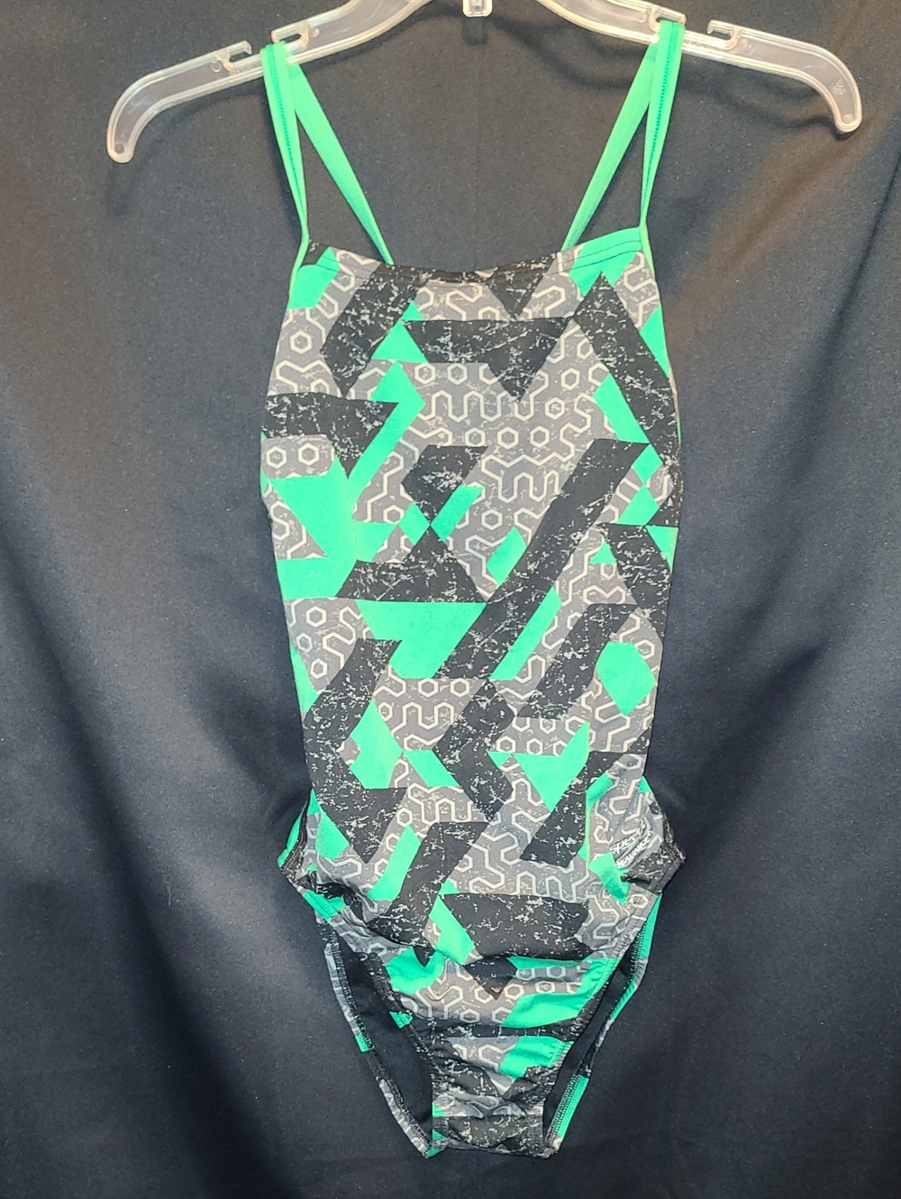 Speedo Women's Ruse Blocks Flyback One Piece Swimsuit